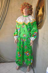 Vestito di carnevale clown pagliaccio (13)