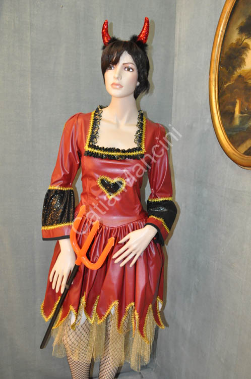 Vestito di Carnevale Diavoletta Adulto (1)