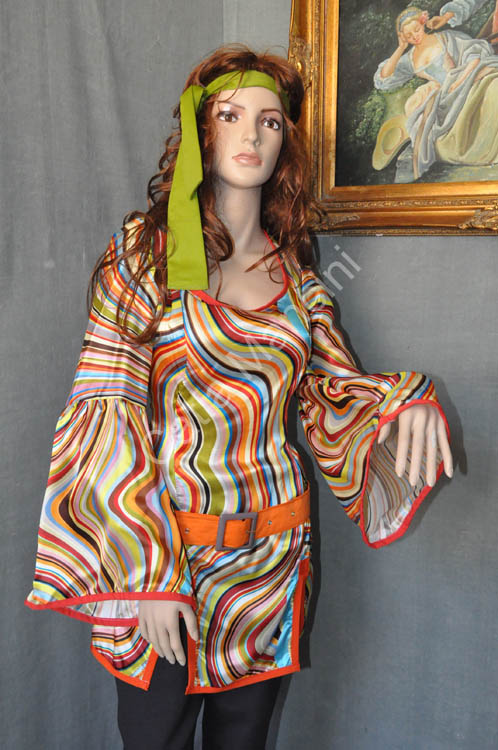 Vestito donna Carnevale Hippy (12)