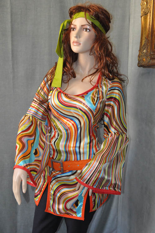 Vestito donna Carnevale Hippy (3)