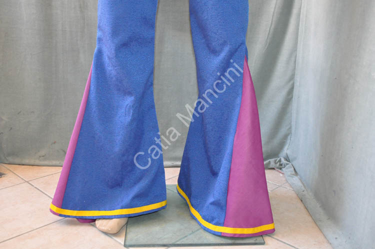Coppia Vestiti Carnevale Hippie Hippies Hippy (10)