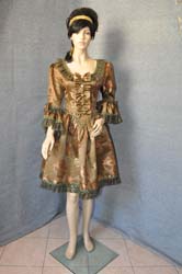 Vestito Palazzo Elegante Edioevo Donna -Retro Victorian-Costue Da