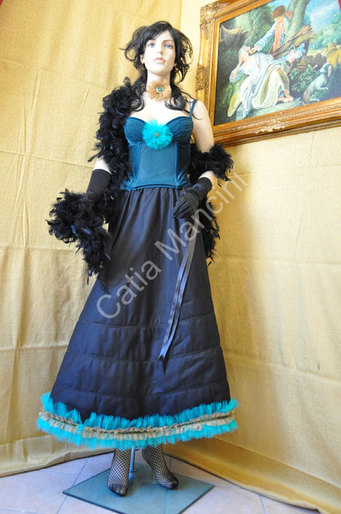 Costume di Carnevale Ballerina del Can Can (5)