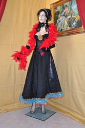 Costume in stile Can Can del Moulin Rouge