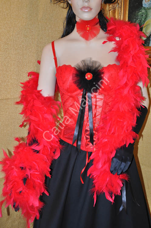 Costume Teatrale Ballerina del Can Can (4)