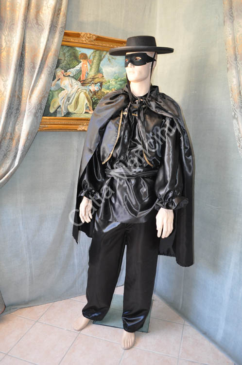 Costume di Carnevale Cavaliere Nero (6)