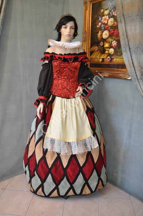 Costume-Colombina- Arlecchina (1)