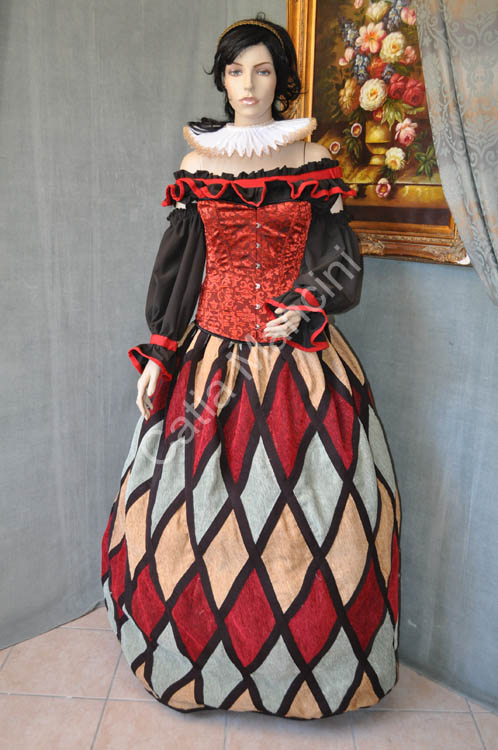 Costume-Colombina- Arlecchina (12)