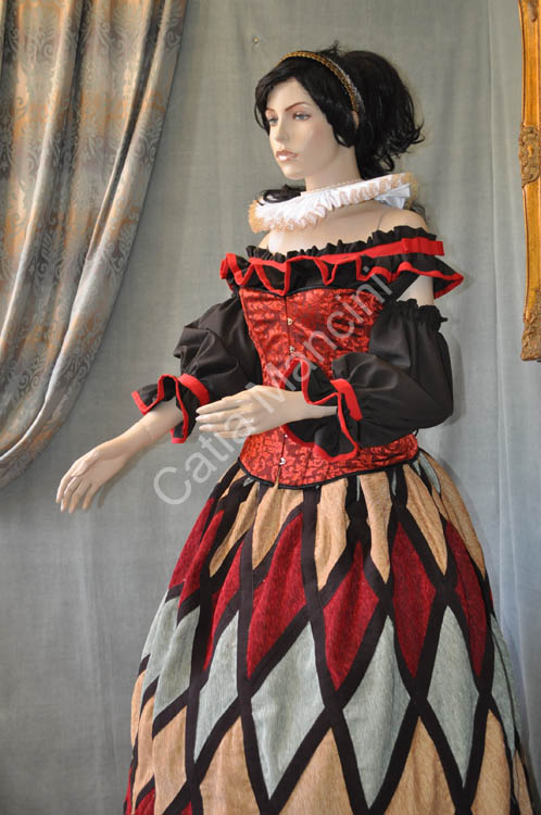 Costume-Colombina- Arlecchina (18)