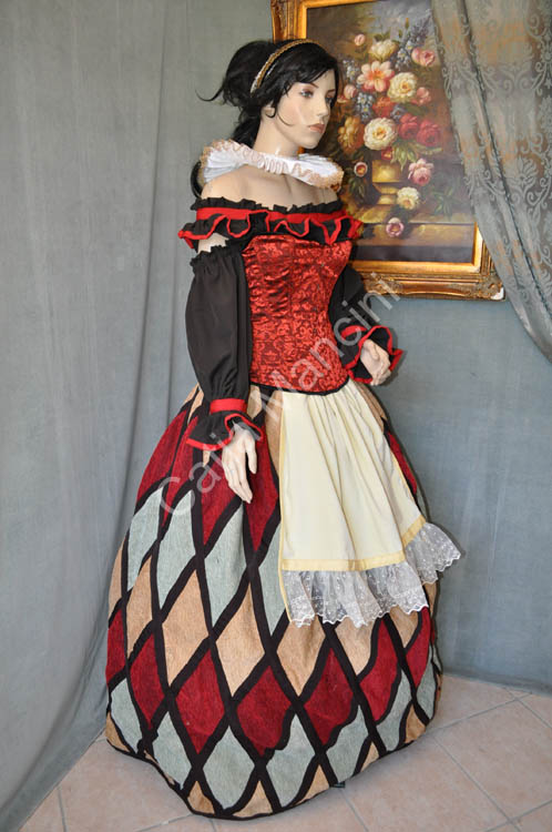 Costume-Colombina- Arlecchina (4)