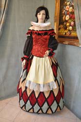 Costume-Colombina- Arlecchina (3)
