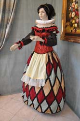 Costume-Colombina- Arlecchina