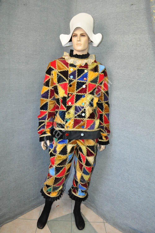 Costume Arlecchino Adulto Sartoria (1)