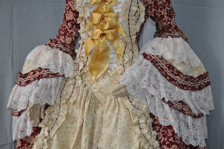 vestito storico venezia 1700 donna (3)