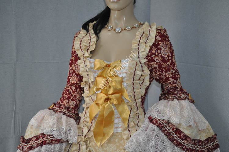 vestito storico venezia 1700 donna (4)