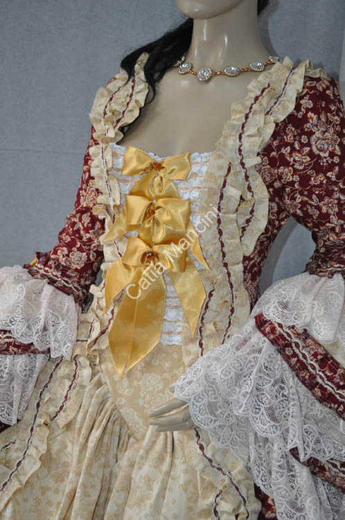 vestito storico venezia 1700 donna (5)