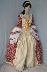 vestito storico venezia 1700 donna (6)