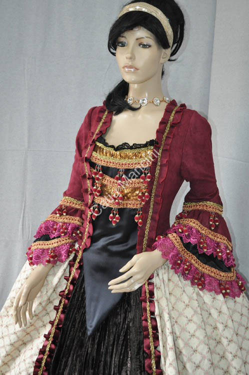 Vestiti storici fantasia venezia 1700 (7)
