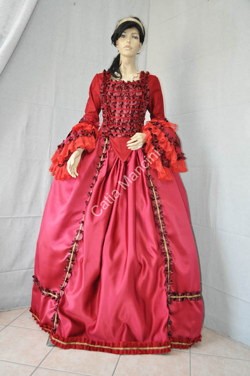 costume dress venezia venice 1700 (11)