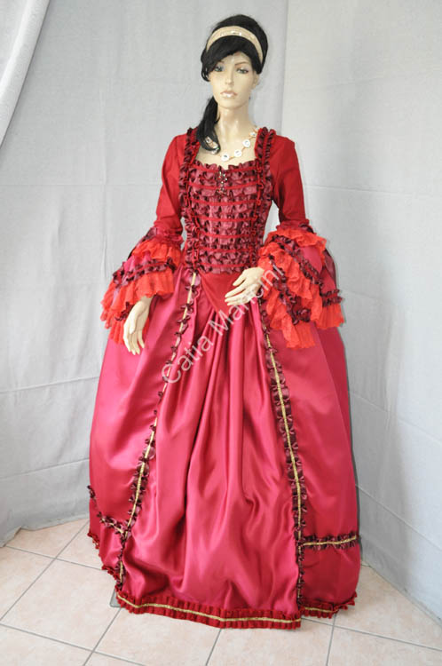 costume dress venezia venice 1700 (12)