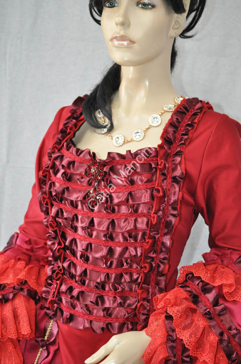 costume dress venezia venice 1700 (5)