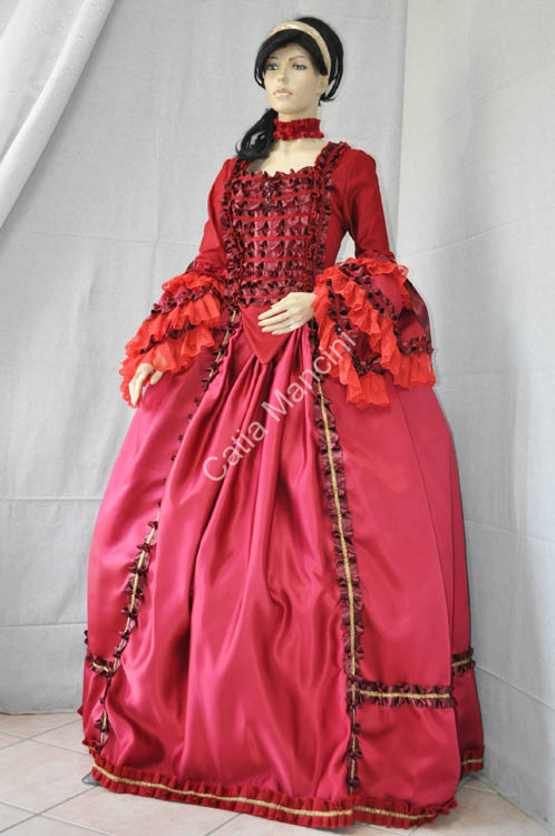 costume dress venezia venice 1700 (7)