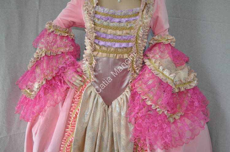 Marie Antoinette abito vestito (11)