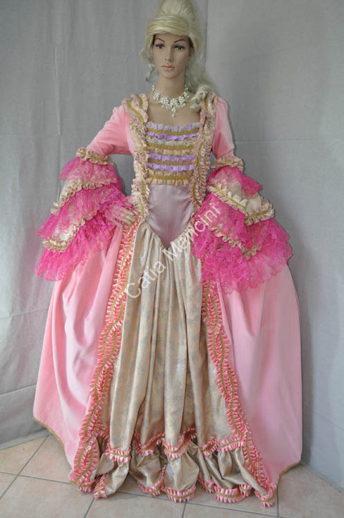 Marie Antoinette abito vestito (15)