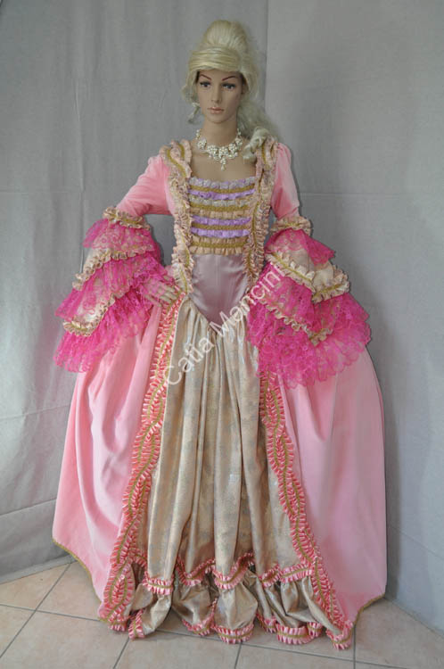 Marie Antoinette abito vestito (3)