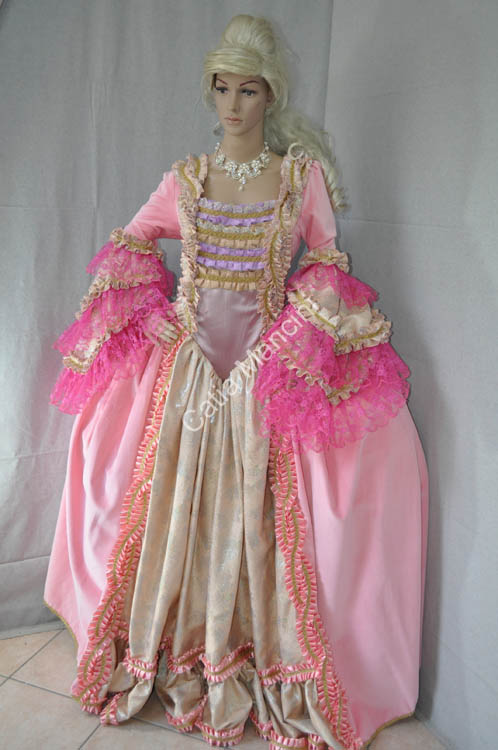 Marie Antoinette abito vestito (5)