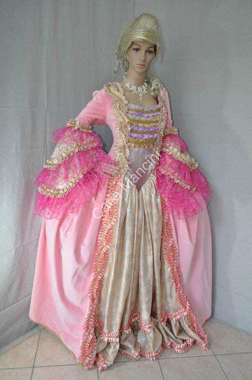 Marie Antoinette abito vestito (7)