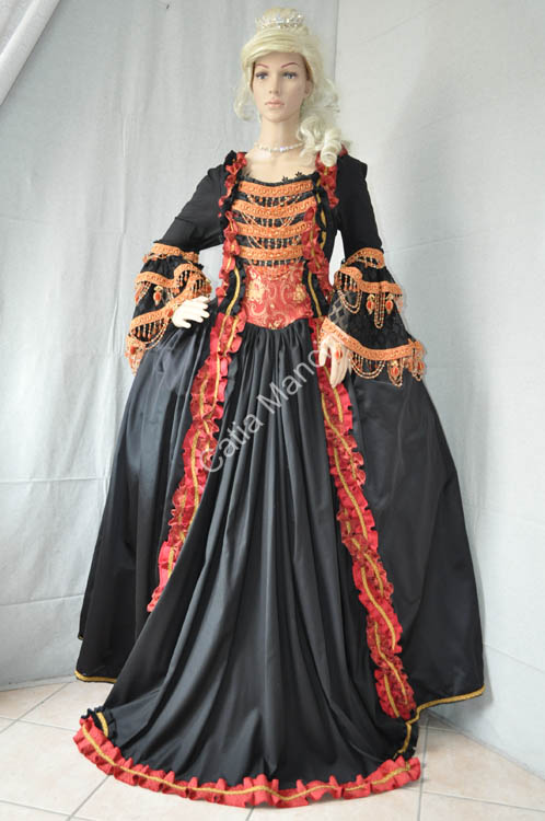 vestito storico 1700 donna (1)