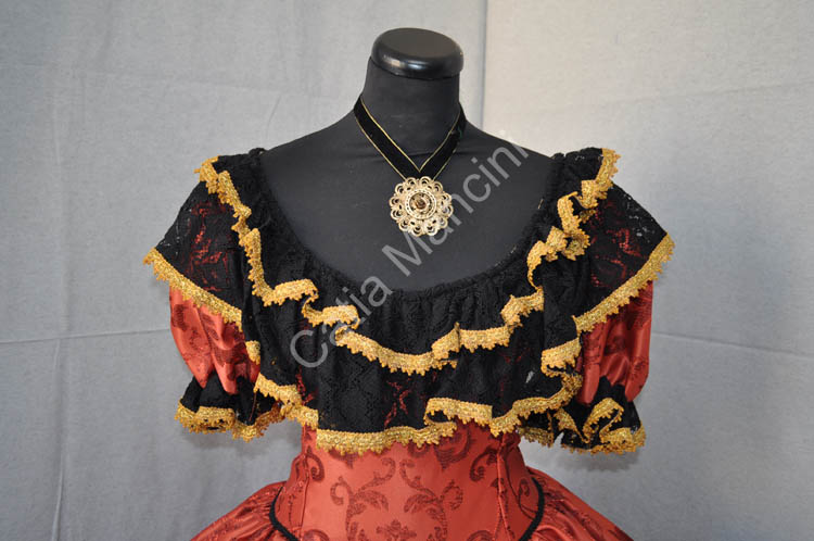 Vestito Storico donna Ottocento  (7)