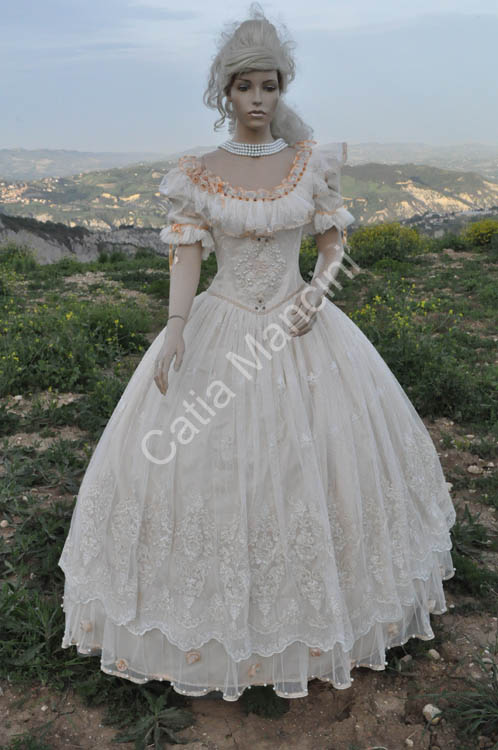 costume ballo ottocento 1800 (1)