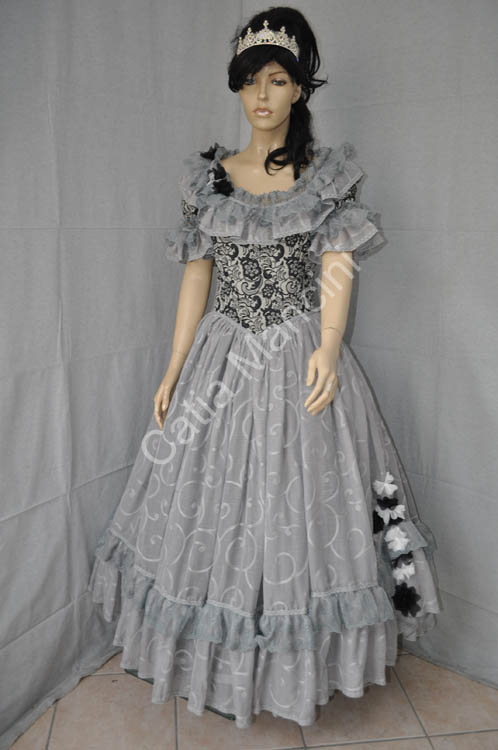 vestito storico femminile 1800 (1)