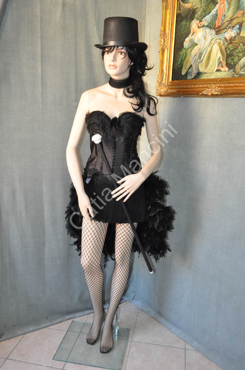 Costume Burlesque Ballerina Can Can (12)