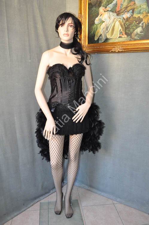 Costume Burlesque Ballerina Can Can (13)