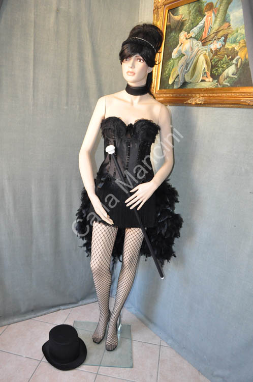 Costume Burlesque Ballerina Can Can (3)