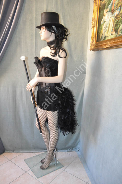 Costume Burlesque Ballerina Can Can (8)