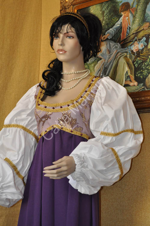 Damigella del Medioevo 1400
