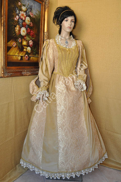 Abito d'epoca costume teatrale (9)