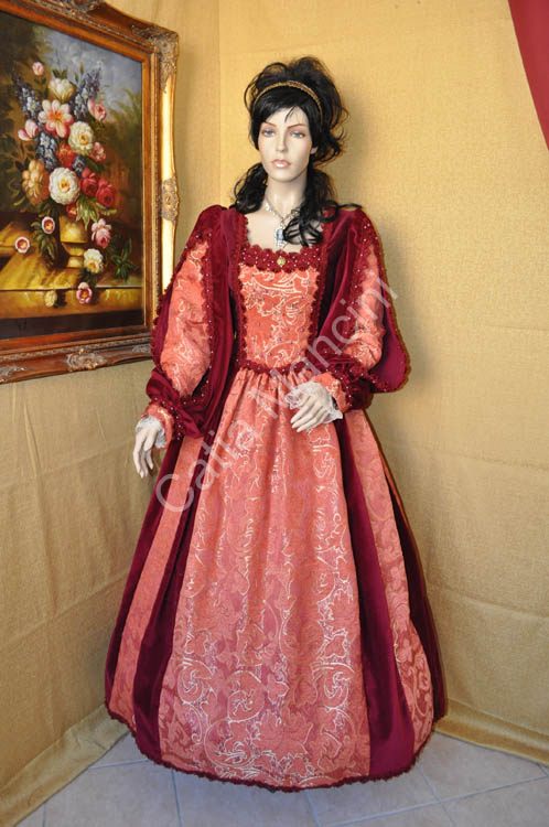 Vestito donna del xvi secolo 1515 (12)