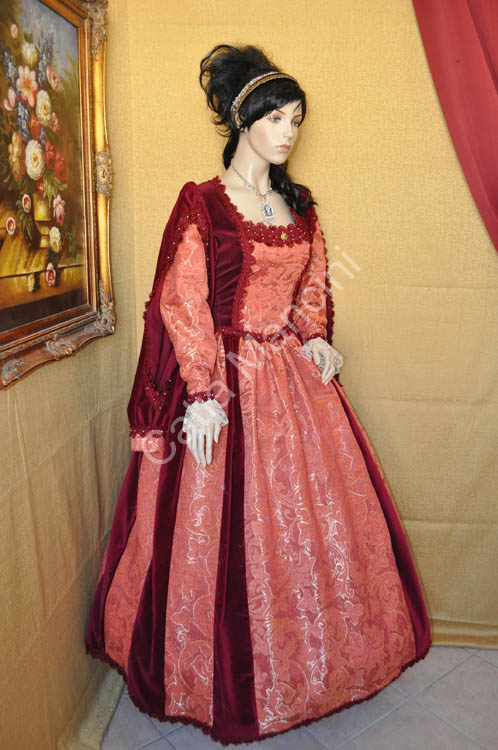 Vestito donna del xvi secolo 1515 (2)