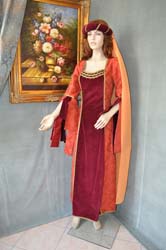 Costume Storico Donna del Medioevo (10)
