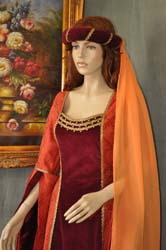 Costume Storico Donna del Medioevo (3)