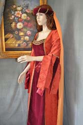 Costume Storico Donna del Medioevo (5)