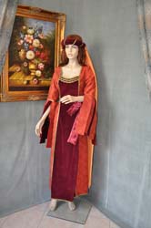 Costume Storico Donna del Medioevo (6)