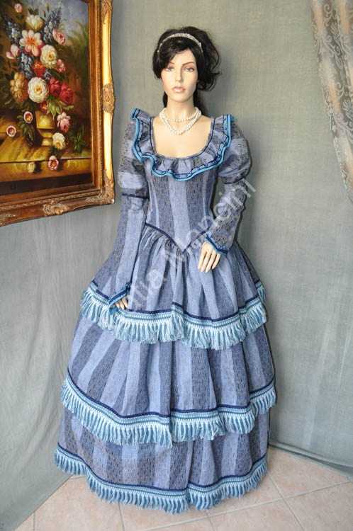 Vestito Storico Donna del 1815 (3)