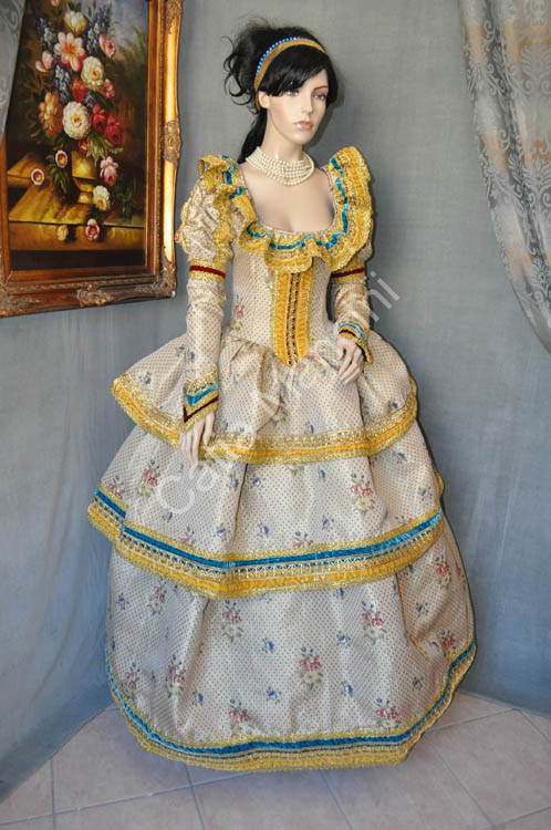 Costume Storico Femminile del 1813 (13)