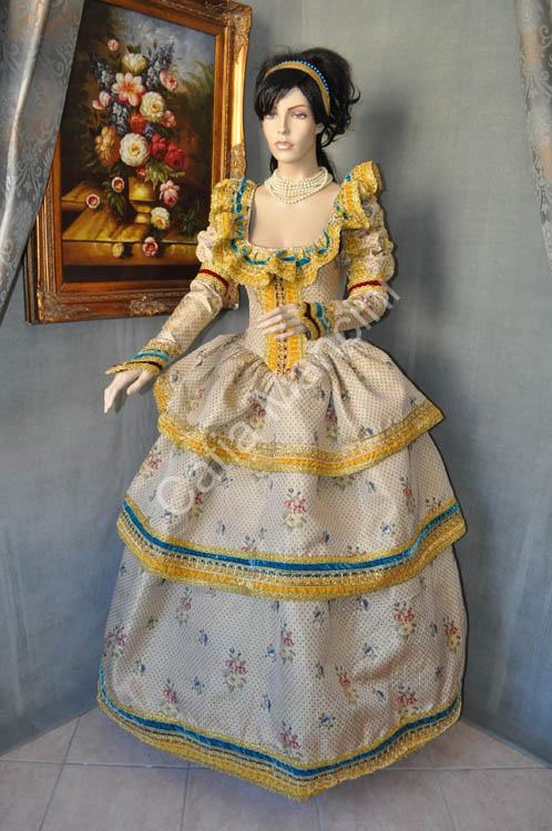 Costume Storico Femminile del 1813 (15)